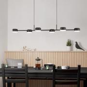 Clavellina LED-riippuvalaisin, musta, kuusi valoa