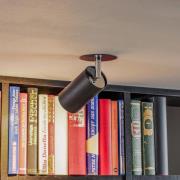 Upotettava kattokohdevalo Eye Fit, 1-lamppuinen, musta