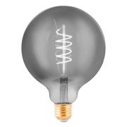 LED-pallo E27 G125 4W hehkulanka musta-läpinäkyvä