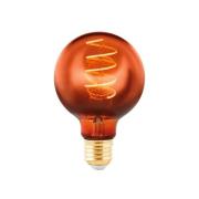 LED-Globe E27 G80 4W filament 2 000 K kupari