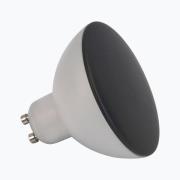 LED-lamppu GU10 4,9 W CCT 2700/4000 K Ø 7cm, musta