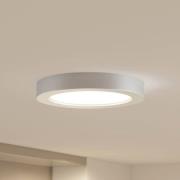 Prios LED-kattovalaisin Edwina, hopea, 25 cm, 2 kpl sarja