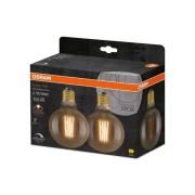 OSRAM Vintage 1906 LED-globe E27 6,5W himmen. 2kpl