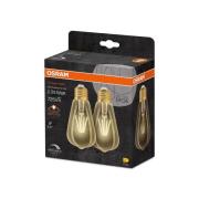 OSRAM 1906 E27 6,5 W LED ST64 824 kulta himmennettävä 2 kpl