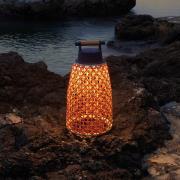 Bover Nans M/41/R akkukäyttöinen pöytävalaisin ulkokäyttöön, punainen