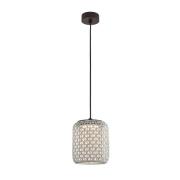 Bover Nans S/21 LED-riippuvalaisin ulkona, beige