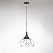 Stilnovo Mongolfier P1 LED-riippuvalaisin, musta
