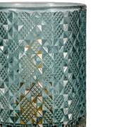 Pauleen Modern Glamour E14-LED turkoosi, metalli