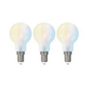 LUUMR Smart LED-pisaravalaisin, 3 kpl, E14, 4.2W, matta, Tuya, Tuya