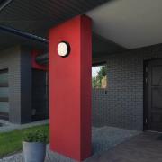 Ladattava LED-ulkoseinävalaisin 3765015, anturi, musta