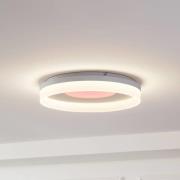 Lucande Smart LED-kattovalaisin Squillo valkoinen Tuya RGBW CCT