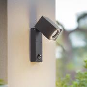 Lindby seinävalaisin Othil, anturi, antrasiitti, metalli, IP44