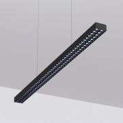 Arcchio LED toimisto-riippuvalaisin Jolinda, musta, 118cm, ylös/alas,