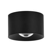 LED ulkokattovalaisin S133 Ø 6,5 cm, hiekanmusta