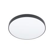 LED-kattovalaisin Zubieta-A, musta, Ø45cm