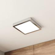 LED kattovalaisin Fueva 5 IP44 3000K kromi 21x21cm 21x21cm