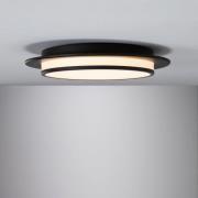 Paulmann Egron -LED-kattovalo, 3-step-dim, musta