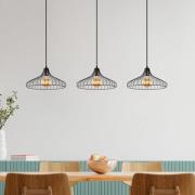 Riippuvalaisin Depay 11260 3-valo lineaarinen musta antiikkimusta