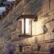 Philips Camill aurinkosensorinen seinävalaisin, musta/valkoinen, Ø 14 ...