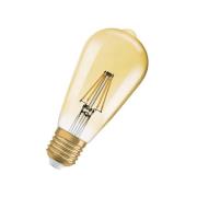 OSRAM LED Vintage 1906 Edison, kultainen, E27, 6,5 W, 824, dim.