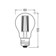 OSRAM LED Classic, hehkulanka, E27, 3,8 W, 806 lm, 4000 K