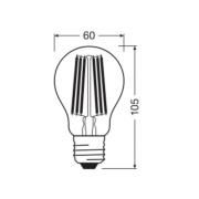 OSRAM LED Classic, hehkulamppu, E27, 7,2 W, 1521 lm, 4000 K