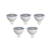 Prios LED-heijastin GU5.3 7.5W 621lm 36° valkoinen 830 5 kpl:n sarja