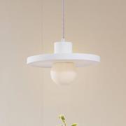 Lindby riippuvalaisin Nielson, Ø 28 cm, valkoinen, kipsi