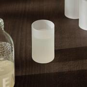 ferm LIVING Verrine Ripple, valkoinen, 140 ml, lasi, 4 kpl, sarja