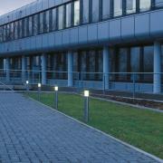 SLV pylväsvalaisin Roxy akryyli, korkeus 90 cm, harmaa, ruostumaton te...