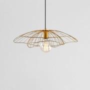 Riippuvalaisin Tel 6502, kullankeltainen, metalli, Ø 50 cm