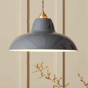 Anglepoise-riippuvalaisin Original 1227 Brass Midi Wide, harmaa