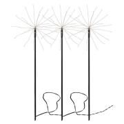 Firework Outdoor-LED-valaisin, 3 kpl