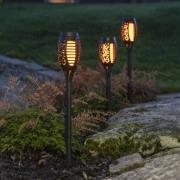 Aurinkokäyttöinen Flame Mini -LED-valaisin, 3 kpl