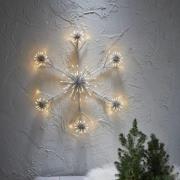 Flower Snowflake -LED-koristevalaisin Ø 60 cm