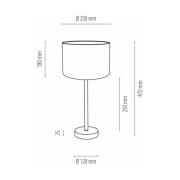 Pöytävalaisin Pfau, Ø 25 cm, vihreä