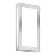 LED-seinävalaisin Aqua Rain Mini liiketunnistimella, ruostumaton teräs