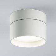 Egger DLS LED-kattovalaisin Piper, Ø 11 cm, valkoinen