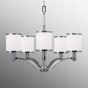 Viisilamppuinen Prospect Park -kattokruunu