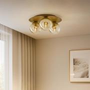 Kattovalaisin Solar, musta/grafiitti, 3-lamppuinen