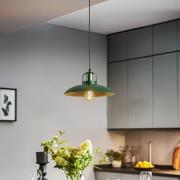 Riippuvalo Felix, vihreä/kultainen, 1-lamppuinen