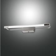 LED-seinävalaisin Rapallo, kromi, IP44, 40 cm