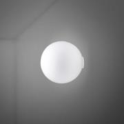 Fabbian Lumi Sfera -seinävalaisin lasia, Ø 20 cm