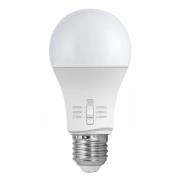 E27 11W LED-lamppu A60 CCT 2 700/4 000/6 500 K