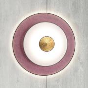 Forestier Cymbal S -LED-seinävalaisin puuteriroosa