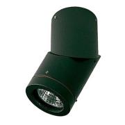 Soleo valonheitin, musta, IP44, kääntyvä, alumiinia