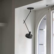 GRUPA Arigato katto 1-valaisin 70cm Ø23cm musta