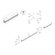LED-valonauha EcoLite F HO pinta-asennettava, 4000K, 90cm
