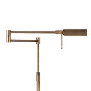 LED-lattiavalaisin New Bari, pronssi, korkeus 180 cm, metalli, himmenn...