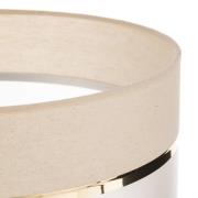 Varjostin Helen E27 Ø35/korkeus 20 cm, ecru/kulta